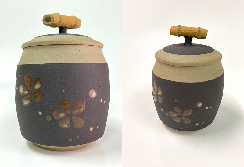 清窯 湯潤清 竹節桐花茶倉